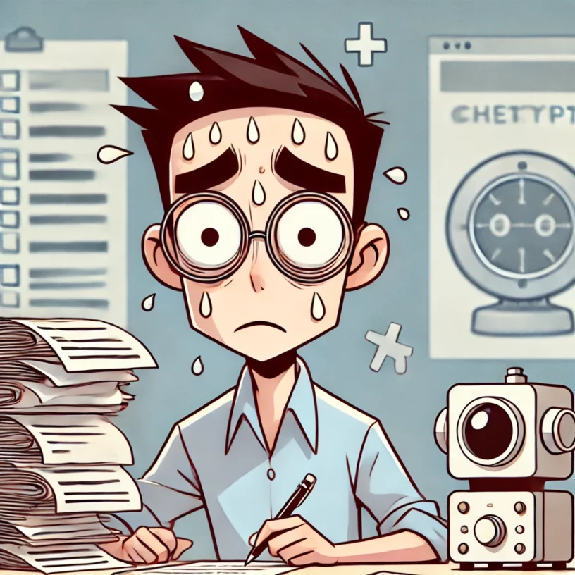 un ingénieur essayant de planifier la mise en conformité d'un appareil électrique